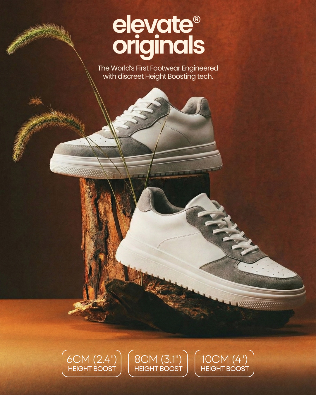 Elevate® Originals Classic: +10cm(4") HeightBoost™ Edition