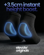 Elevate® Originals Socks: +3.5cm(1.5") HeightBoost™ Edition