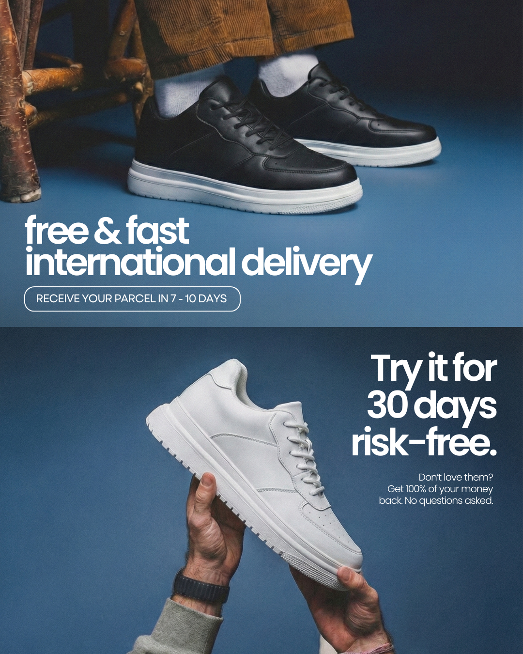 Elevate® Originals Classic: +10cm(4") HeightBoost™ Edition