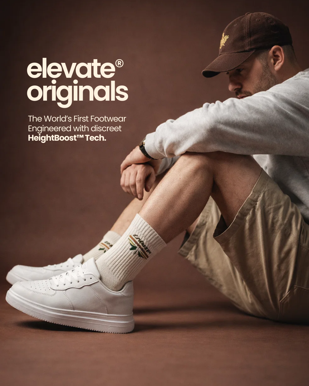 Elevate® Originals: +10cm(4") Discreet Height Boosting Shoes